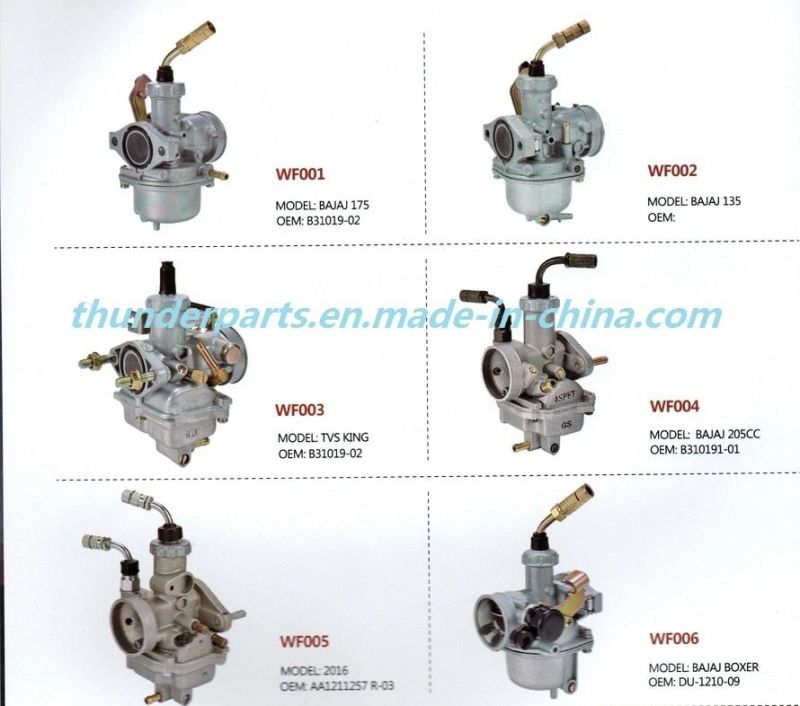 Motorcycle Carburetor/Carburadores Ax100, Gy6 125/150. Boxer Bm150, Bm100. Pulsar