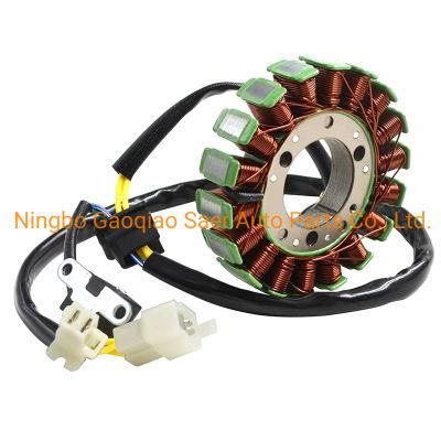 Motorcycle Generator Stator Coil for Suzuki Gn250 1982-2001 Tu250 1997-2016 32101-38302