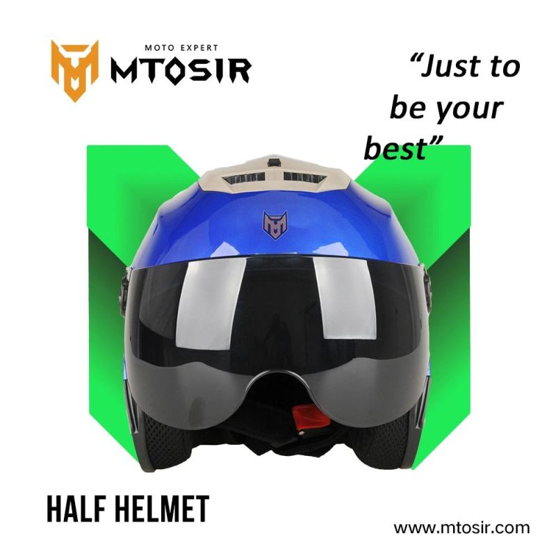 Mtosir High Quality Helmet Motorcycle Scooter Dirt Bike Bicycle Safety Summer Half Face Season Sunshade Helmet with Different Covers