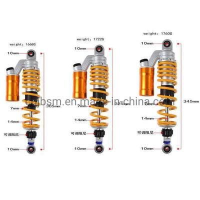 Cqjb Motorcycle Scooter Front Rear Sport High Performance Swing Arm Front Shock Absorbers