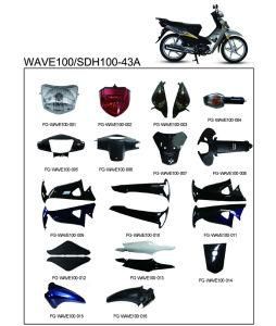 Plastic Parts Headlight Body Parts for Motorcycle Wave100/SDH100-43A