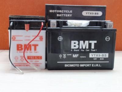 12V 8A Motorcycle Battery (YTX9-BS)