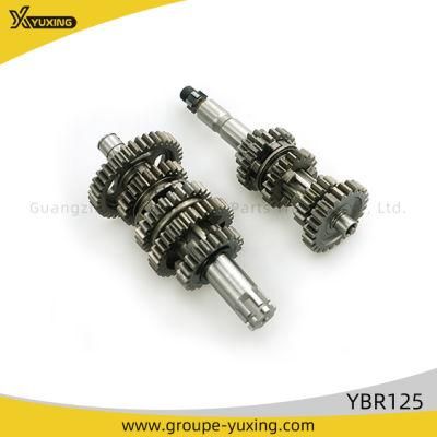 Motorcycle Parts Motorcycle Engine Transmission Main &amp; Counter Shaft Gear for Ybr125
