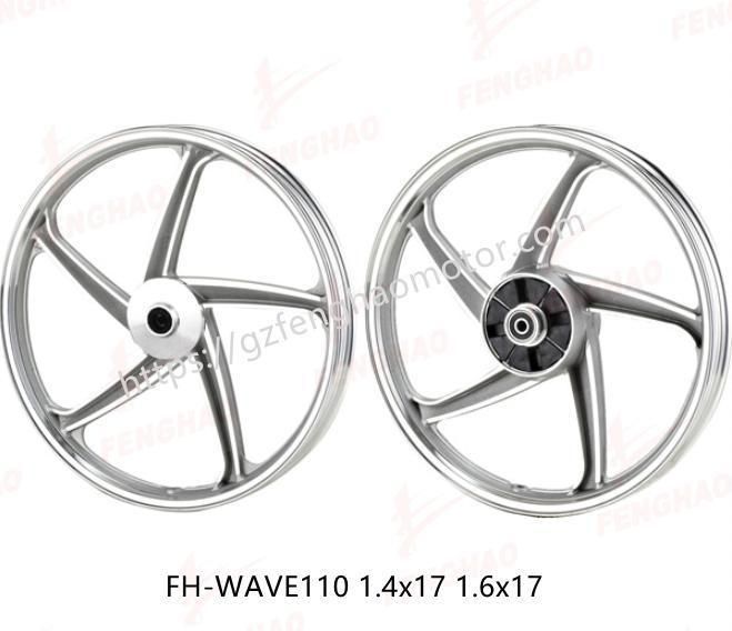 Good Quality Motorcycle Spare Parts Aluminum Rim for Honda Dy100/Wave110