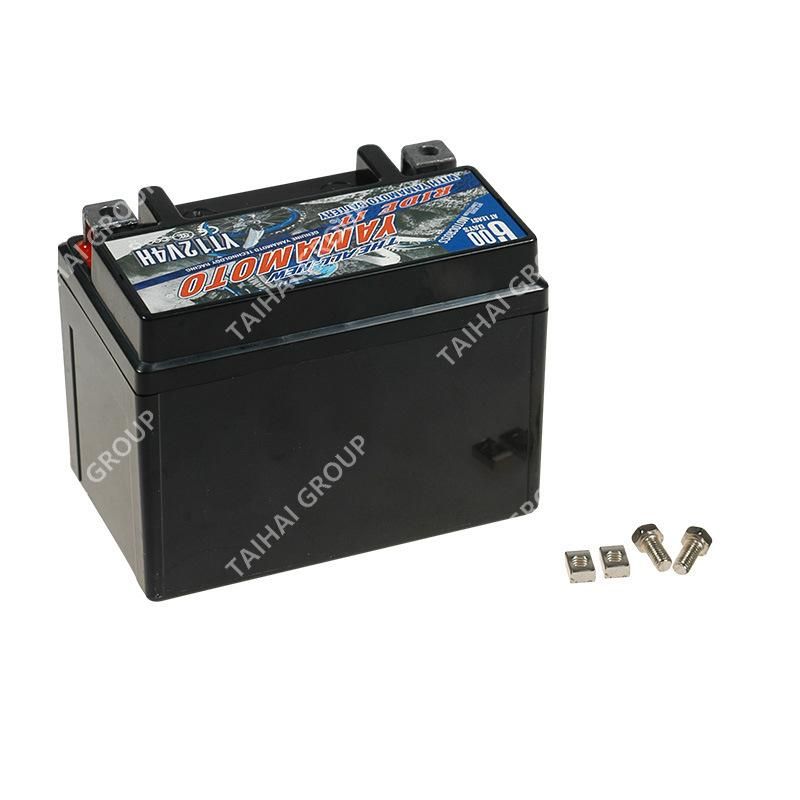 Yamamoto Motorcycle Spare Parts Power Supply Storage Battery Motorcycle Batteryyt12V4h