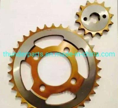 Motorcycle Sprocket Chain Gear Kit Wheel Set for YAMAHA/Suzuki/Honda/Bajaj Motorcycles