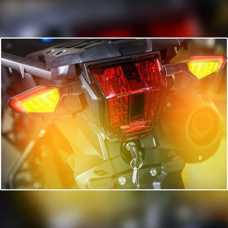 Motorcycle Rear Turn Signal Indicator Light for Kawasaki Honda Cbr600rr 2003-2006 Cbr1000rr 2004-2007 CB1300sf 2003-2012