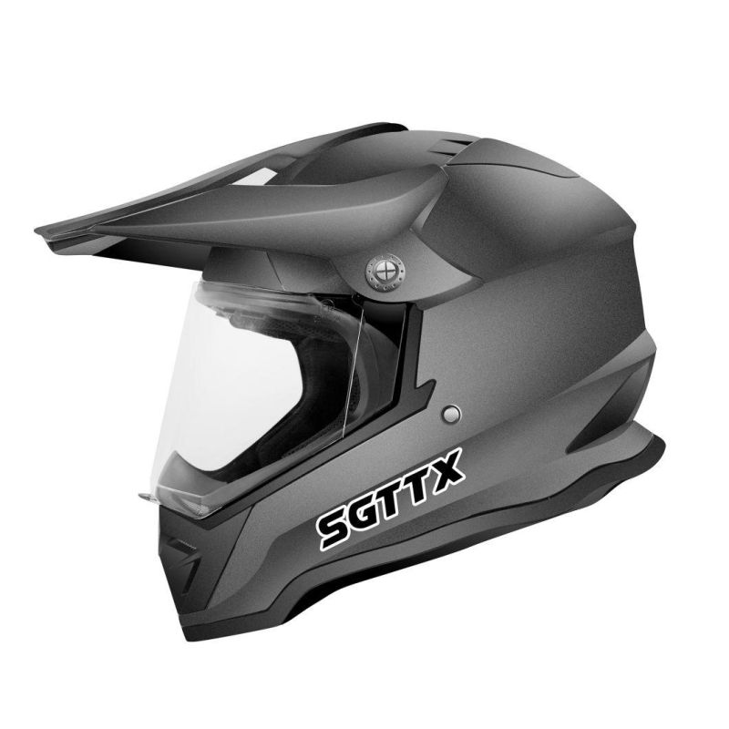 Anti-Wind Single Visor ECE Std High Quality Helmets OEM Available Mx Helmets M3-819-7 Sgttx Helmets