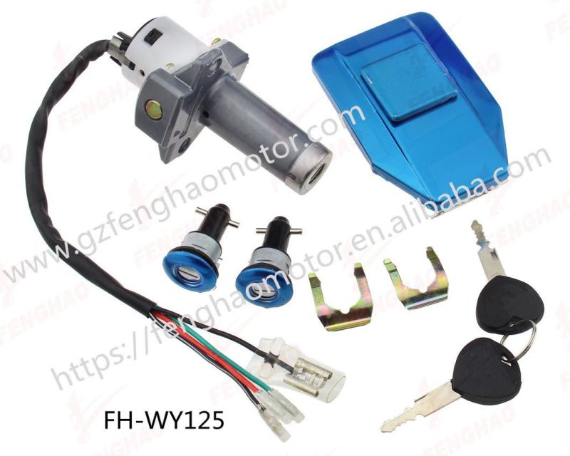 Hot Popular Favourable Motorcycle Parts Lock Set for Honda Activa/Wy125/Ak125-Fcex/Ak125 SL/Biz125