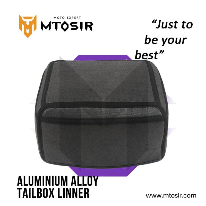 Mtosir High Quality Aluminium Alloy Tailbox Liner Tail Box Inner Pad Rear Box Inside Liner Protector for 45L