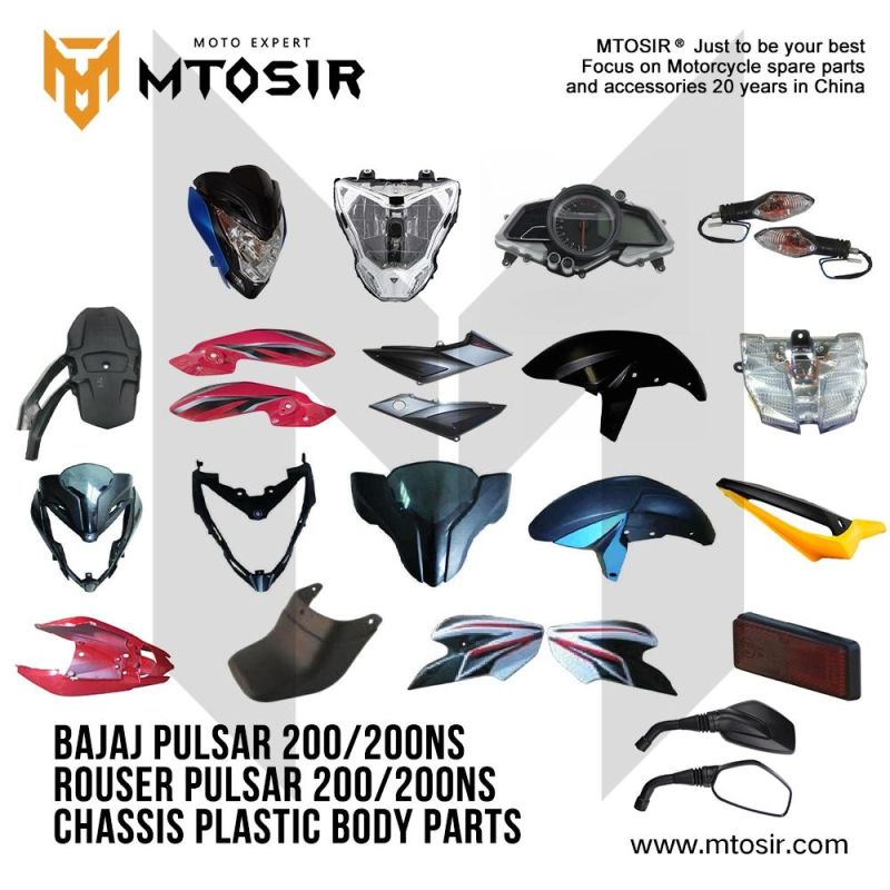 Mtosir High Quality Rear Fender Bajaj Pulsar 200motorcycle Parts Motorcycle Spare Parts Chassis Frame Parts Rear Fender