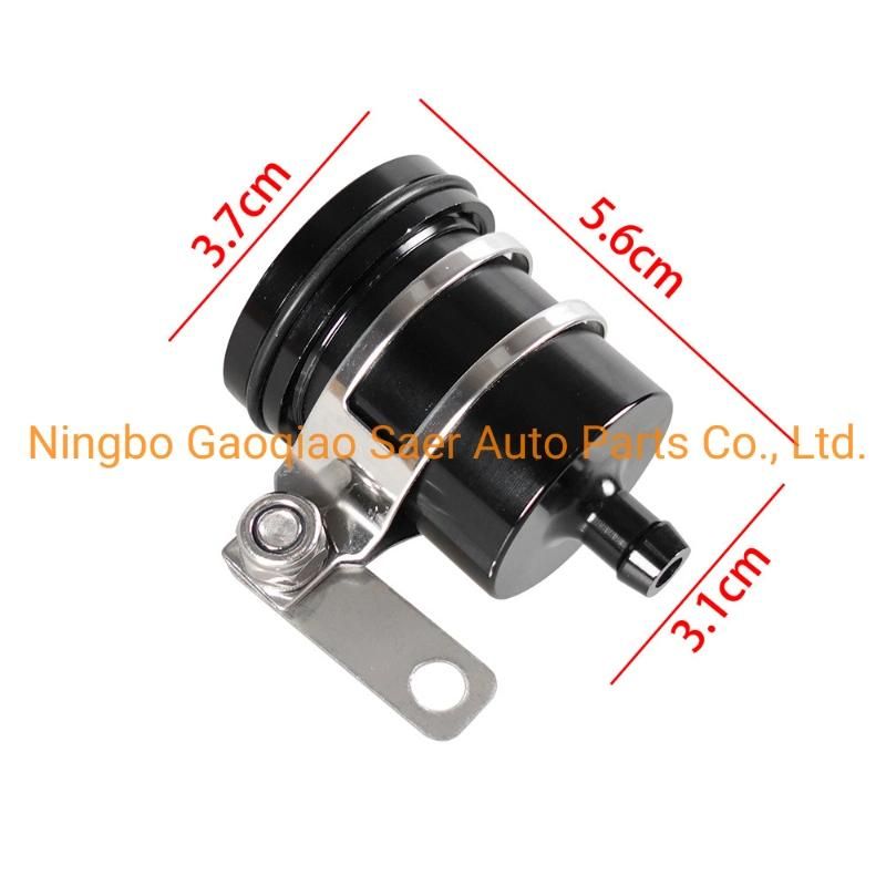 Universal Motorcycle Modified CNC Aluminum Alloy Upper Pump Oil Pot Brake Clutch Oil Tank