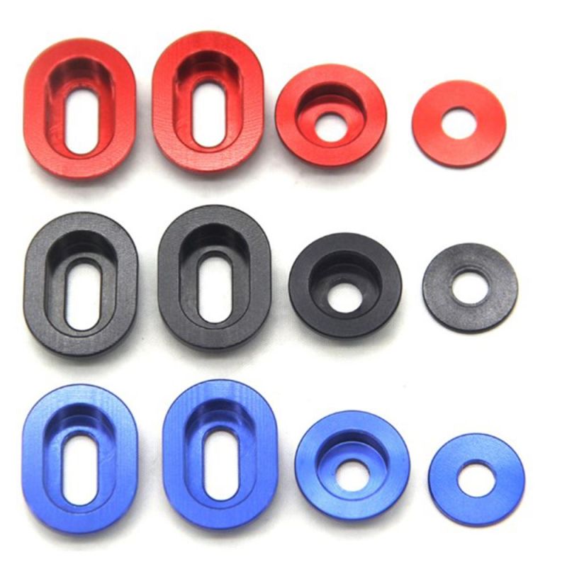 Motorcycle Modified Parts for Crf250L Rear Flat Fork Motorcycle Chain Rubber Aluminum Screw Pad Wholesale Crf Parts