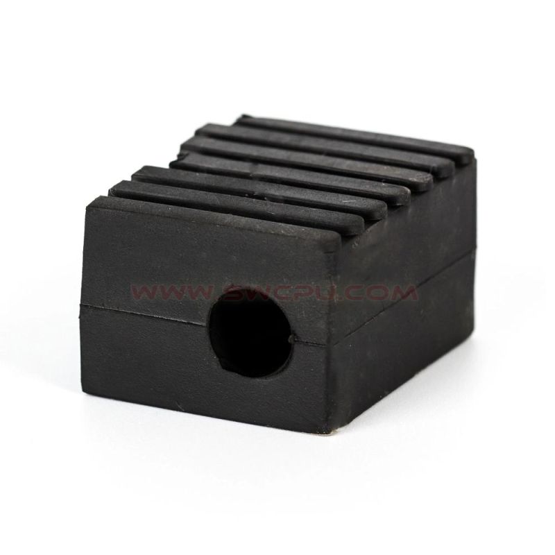 Rubber Coated Metal Vibration Mounting Block Pad for Sale