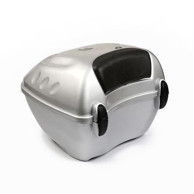 Top Trunk Case and Plastic Metal Smart 48L Refrigeration Heating Cooling Delivery Cold Hot Waterproof Motorcycle Tail Box