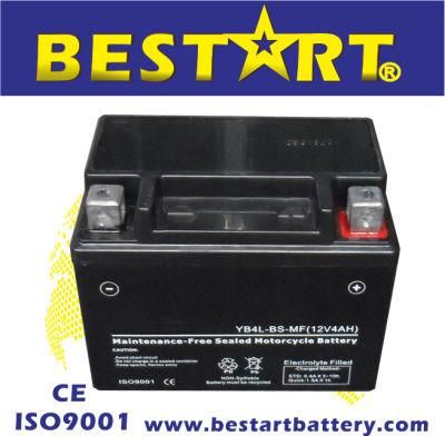 12V 4ah Yb4l-BS Koyama Mf Motorcycle Battery