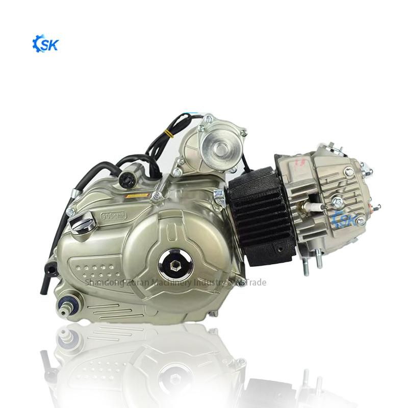 Hot Selling Lifan Horizontal 125cc Engine Suitable for Small Gasoline Tricycle Motorcycle off-Road ATV Engine 125 Automatic Clutch (horizontal water cooling)