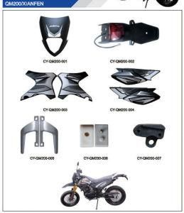 Plastic Part Bodywork Body Parts for Motorcycle Qm200/Xianfen