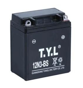 Motorcycle Parts 12V3ah Lead-Acid Motorcycle High Performance Long Cycle Life Battery