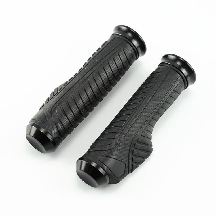 Motorcycle Slock-on Grip Handle Bar Rubber Grip Set