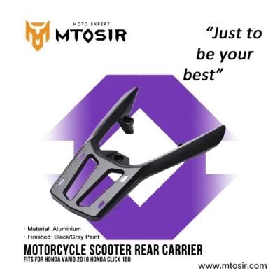 Mtosir Rear Carrier High Quality Motorcycle Scooter Fits for Vario2018, Click150 Motorcycle Spare Parts Motorcycle Accessories Luggage Carrier