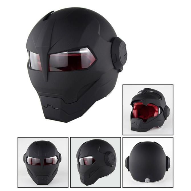 Motorcycle Helmet Personality Cool Full Helmet Retro Helmet