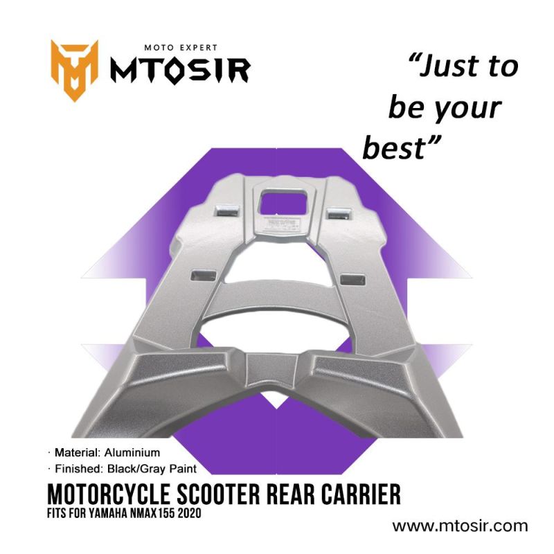 Mtosir Rear Carrier High Quality Motorcycle Scooter Fits for YAMAHA Nmax155 2020 Motorcycle Spare Parts Motorcycle Accessories