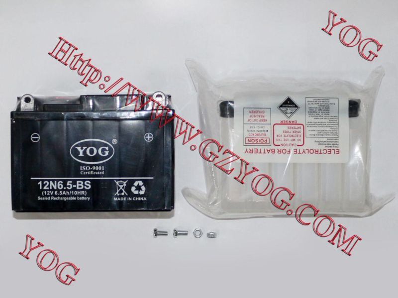 Motorcycle Spare Parts Wet Dry Gel Battery 6n4-2A