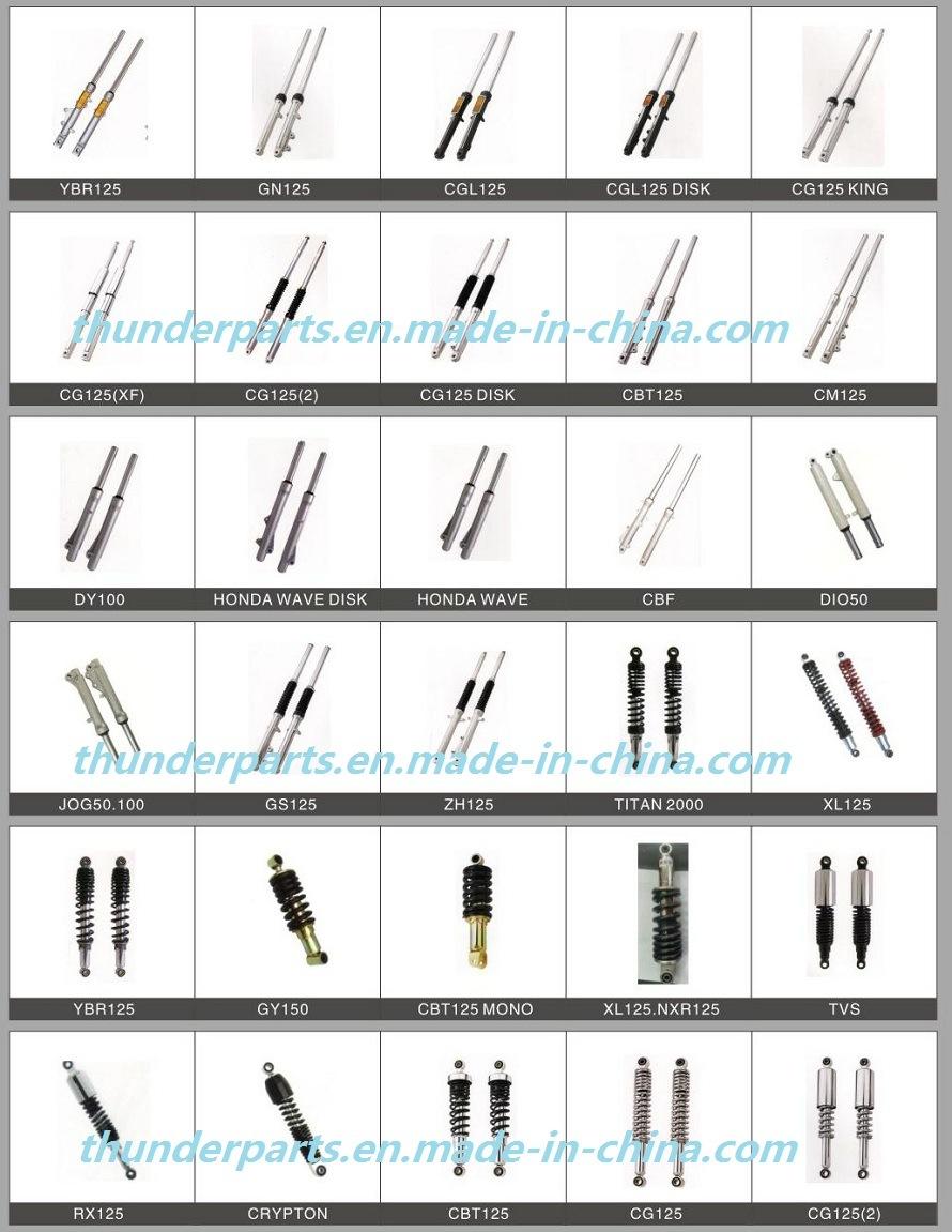 Motorcycle Front Fork/Shock Absober/Telescopcio/Suspension/Barras /Amortiguadore Completa Dio50, Crypton T105 T110, Ybr125, Fz16, Xtz125