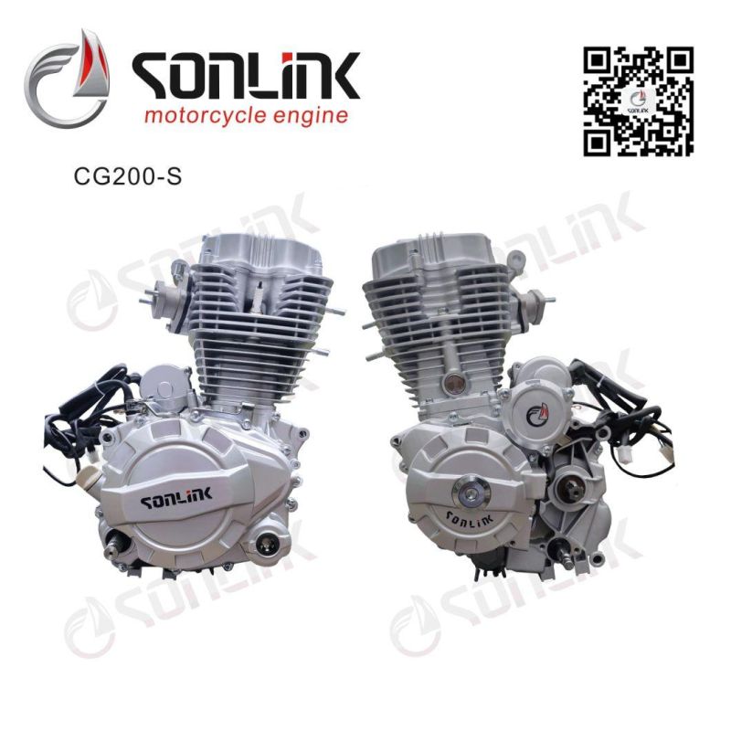 150cc/200cc/250cc Honda Bajaj Bm Tvs Zongshen Haojue Cg Gn Motorycle Part/Parts Engine (SL162FMJ-I)