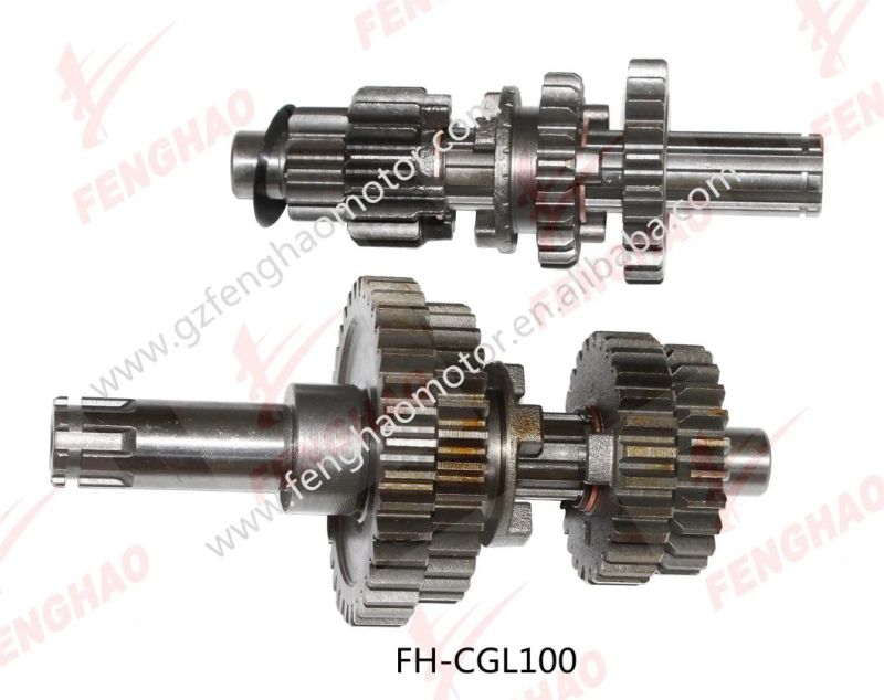 Motorcycle Parts Engine Parts Main Counter Shaft for Honda CB110/Cgl100/Eco100