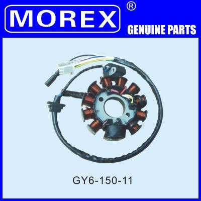 Motorcycle Spare Parts Accessories Morex Genuine Coil Stator &amp; Rotor Magneto Gy6-150-11 Original Suzuki YAMAHA Bajaj Vespa