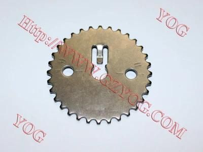 Yog Motorcycle Spare Parts Timing Sprocket for CB125 Ace CD100 Akt110