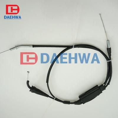 Motorcycle Spare Part Accessories Throttle Cable for Dt-125 Ds Complete