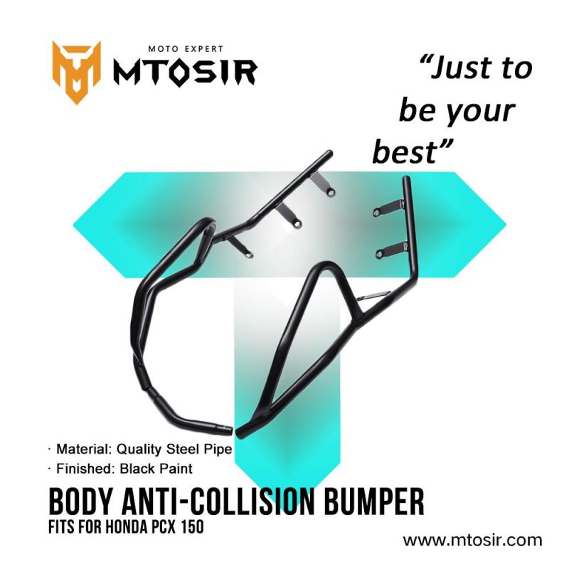 Mtosir Anti-Collision Bumper Honda Pcx 150 High Quality Motorcycle Body Motorcycle Spare Parts Frame Parts