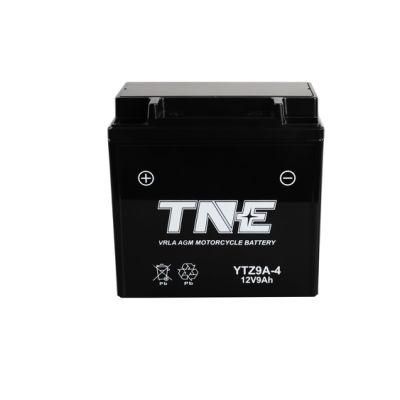 Rechargeable 12V 9ah VRLA AGM Motorcycle Battery for Motor/Scooter/E Bike