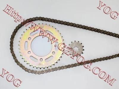 Motorcycle Chain System Chain Sprocket Kit Fz16 Wy125 Nxr150
