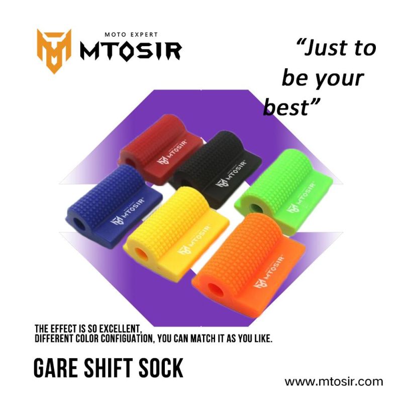 Mtosir Universal Motorcycle Men Gear Shift Sock Rider Shoes Colourful Protector