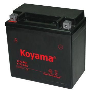 High Quality Ytx14-BS Gel Maintenance Free Motorcycle Battery 12V14ah