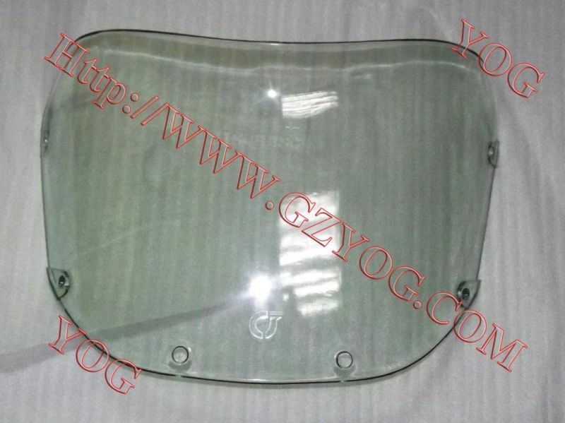 Yog Motorcycle Spare Part Wind Screen Shield for Akt125, Bajaj Bm150, GS125