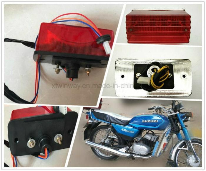 Ww-6066 Motorcycle Part Rear Lamp Tial Brake Light for Ax100