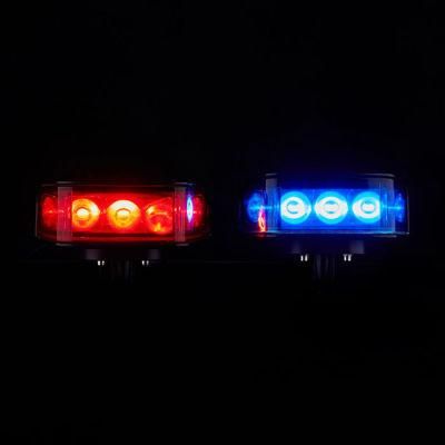 Senken 15W +15W IP66 High Brightness Motorcycle LED Front Warning Srobe Light for Police