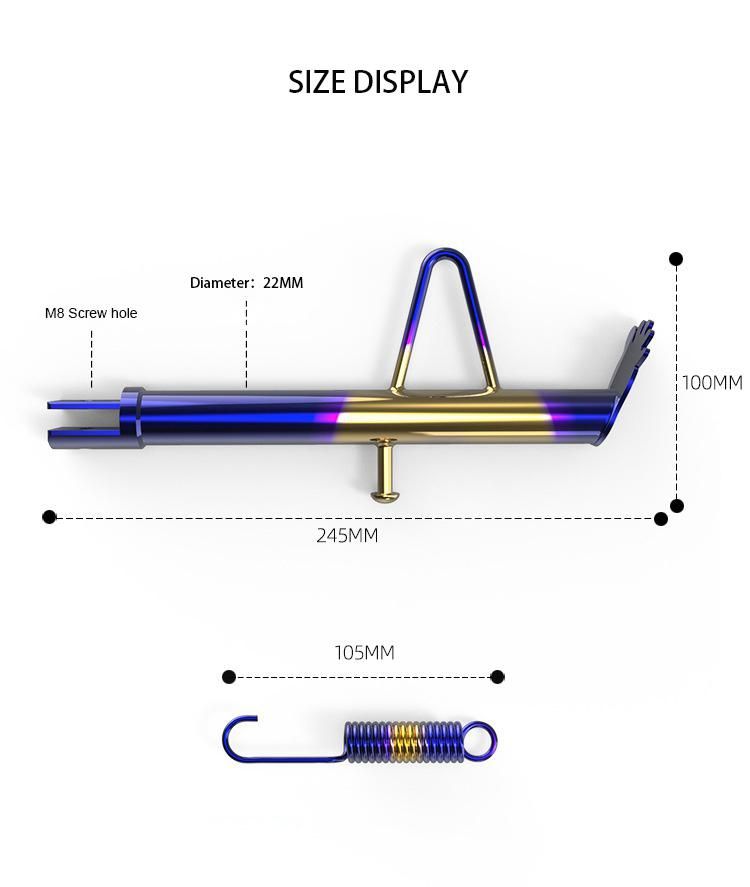 Modified Accessories N1/N1sm5 Side Support/Stand for Motorcycles