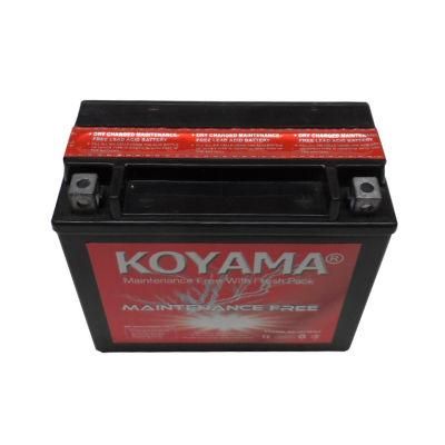 12V 200ah Dry Maintenance Free Motorcycle Battery Ytx20L-BS