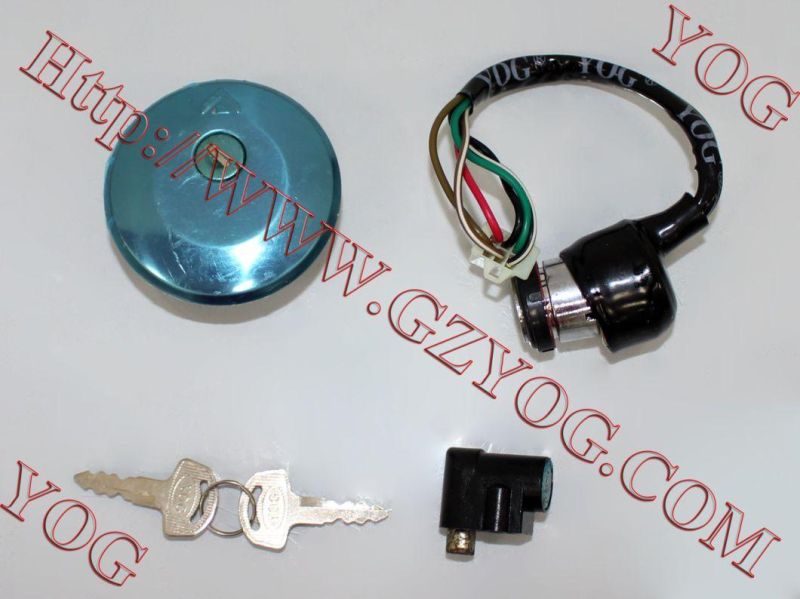 Motorcycle Parts Llave De Contacto Lock Set Ignition Switch Key Set Wy125 Dy110 Wh125