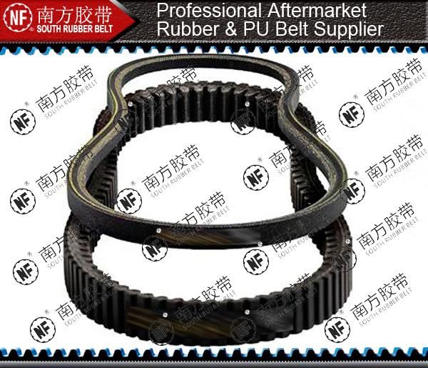 Motorcycle Poly Power Agricultural Rubber Cogged Wrapped Banded Transmission Synchronous Tooth Drive Ribbed Automotive Parts Tangential Timing Poly V Belt