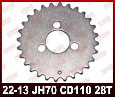Motorcycle Timing Gear Jh70/Dy100/C110/Wave125/Jy110 Motorcycle Spare Parts