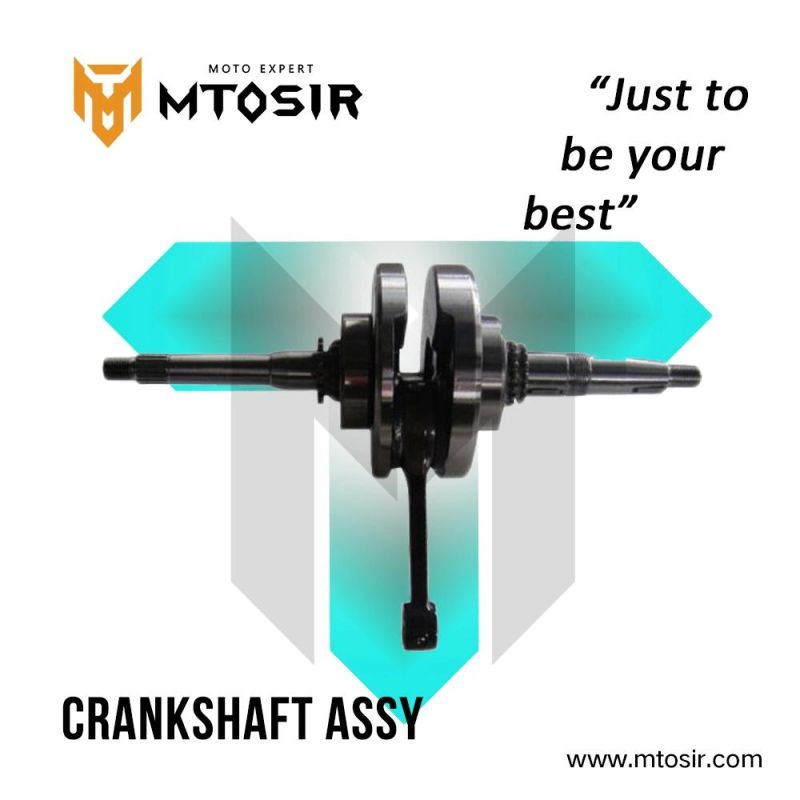 Mtosir High Quality Motorcycle Crankshaft Assy Fit for Cg125 Gy6 Gn125 Ax100 Titan Fz16 Scooter Universal Motorcycle Accessories Motorcycle Spare Part