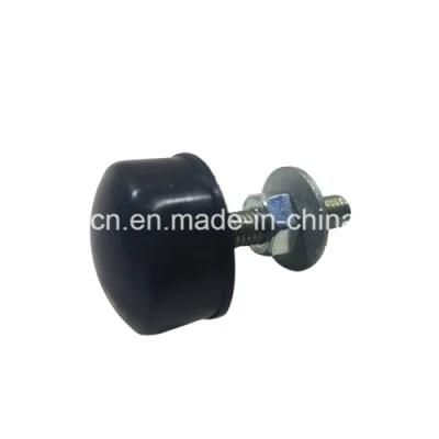 Recessed Polyurethane Buffer Rubber T Stem Bumper with Screw