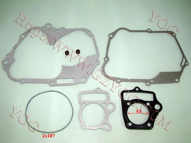 Yog Motorcycle Spare Parts Gasket Set for CD110, Titan150, Gy6-125